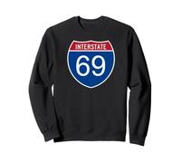 I-69 Souvenir de Voyage Interstate Road Trip - Interstate 69 Sweatshirt