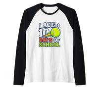 I ACED 100 Jours D'ÉCOLE - Balle de Tennis Blast Manche Raglan