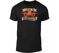 I Aim to Misbehave Men ' s - Serenity Firefly Movie TV Film Inspired Tee Round Neck Unisex Tops Men's 100% Cotton Short-Sleeve T-Shirts S