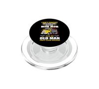 I Ain't Perfect But I Still Can Drive A Big Rig Trucker PopSockets PopGrip pour MagSafe