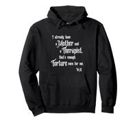 I Already A Mother, Mercredi, Dark Supernatural Gothic Sweat à Capuche