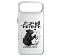 I Always Tell The Truth Even When I Lie (Cute Bear Graphic) Coque pour iPhone Air