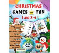 I am 3-4 ! Christmas-Brain Games and Fun Book Toddler. Holiday Learning Worksheets Preschool for Kids.: Earl Head Start-Activity Workbook Educational. ... Critical Thinking. Age 3-4 years old