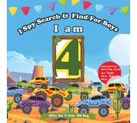 I Am 4 - I Spy Search & Find for Boys: Interactive and Fun Birthday Gift Adventure for Curious Four-Year-Old Boy