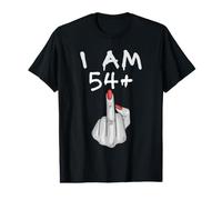 I Am 54 Plus Funny 55th Birthday Majeur T-Shirt Graphique avec Valeur