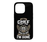 I Am A Chef Funny Cooking I Don't Stop Design Coque pour iPhone 13 Pro