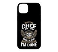 I Am A Chef Funny Cooking I Don't Stop Design Coque pour iPhone 14 Plus