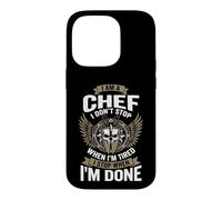 I Am A Chef Funny Cooking I Don't Stop Design Coque pour iPhone 14 Pro