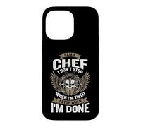 I Am A Chef Funny Cooking I Don't Stop Design Coque pour iPhone 14 Pro Max