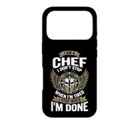 I Am A Chef Funny Cooking I Don't Stop Design Coque pour iPhone 17 Pro