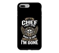 I Am A Chef Funny Cooking I Don't Stop Design Coque pour iPhone 7 Plus/8 Plus