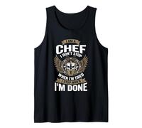 I Am A Chef Funny Cooking I Don't Stop Design Débardeur
