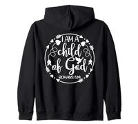 I Am a Child of God | Romains 8:14 Sweat à Capuche