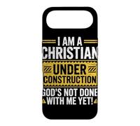 I Am a Christian Under Construction God's Not Done with Me Coque pour iPhone Air