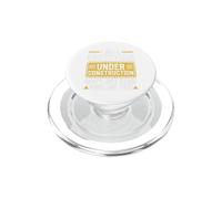 I Am a Christian Under Construction God's Not Done with Me PopSockets PopGrip pour MagSafe