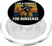 I Am A Conduit for Nonsense PopSockets PopGrip pour MagSafe