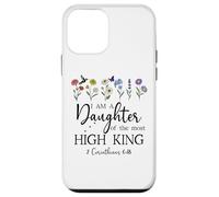 I Am a Daughter of The High King God Bible 2 Corinthian 6:18 Coque pour iPhone 12 Mini