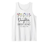 I Am a Daughter of The High King God Bible 2 Corinthian 6:18 Débardeur