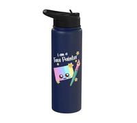 I Am A Face Painter Funny Kawaii Stainless Steel Insulated Water Bottle
