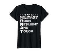 I Am A Military Brat Veteran Soldier Militaire Enfant T-Shirt Graphique avec Valeur