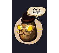 I Am A Potato: Blank Paper Sketch Book - Artist Sketch Pad Journal For Sketching, Doodling, Drawing, Painting Or Writing