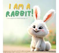 I am a Rabbit: A Sweet Bunny’s Life Story for Kids Ages 3-7: Learn Fun Facts About Rabbits in a Cute Picture Book Adventure!