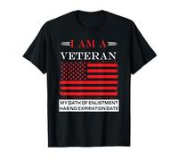 I am A Veteran My Oath Has No Expiration Men's Veteran T-Shirt