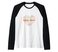 I am a Warrior Fight Break Stigma Mental Health Awareness Manche Raglan