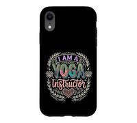 I Am A Yoga Instructor Coach Bien-être en Pleine Conscience Coque pour iPhone XR