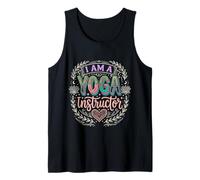 I Am A Yoga Instructor Coach Bien-être en Pleine Conscience Débardeur