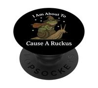 I Am About to Cause A Ruckus PopSockets PopGrip Adhésif
