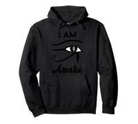 I Am Awake - Symbole de Protection d'Horus - Troisième œil égyptien Sweat à Capuche