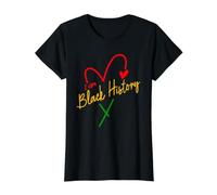 I am Black History African American RBG Colors Juneteenth T-Shirt Graphique avec Valeur