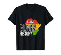 I Am Black History Femme Africaine Histoire des Noirs T-Shirt