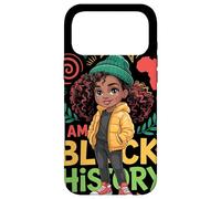 I Am Black History Fille Afrocaribéenne Carte Afrique Coque pour iPhone 17 Pro Max