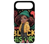 I Am Black History Fille Afrocaribéenne Carte Afrique Coque pour iPhone Air