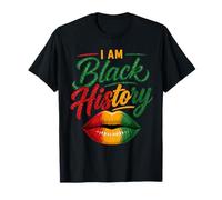 I Am Black History Juneteenth Pride Design T-Shirt
