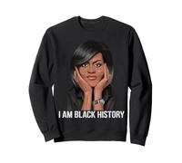 I Am Black History Michelle Obama International Women Month Sweatshirt