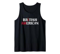 I Am British American - Britain and America Pride Débardeur