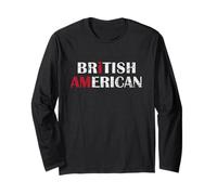 I Am British American - Britain and America Pride Manche Longue