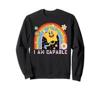 « I am Capable, I Trust Myself, Positive Afirmations Saying » Sweatshirt