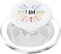« I Am » Chakra Affirmations PopSockets PopGrip pour MagSafe