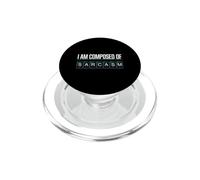 I Am Composed of Sarcasm Witty Attitude Personality PopSockets PopGrip pour MagSafe