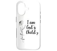I Am Gods Child Sign,Children of God Faith I Am God's Child Coque pour iPhone 17