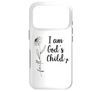 I Am Gods Child Sign,Children of God Faith I Am God's Child Coque pour iPhone 17 Pro