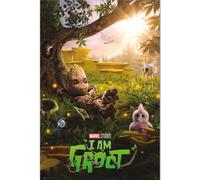 I Am Groot - Poster "Chill Time" TA10553 (Taille unique) (Marron/Vert)