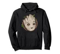 I AM Groot Wooden Head Sweat à Capuche