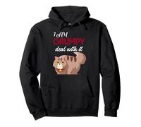 I Am Grumpy Funny Text Adult Hilarious Sarcastic Novelty Sweat à Capuche