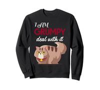 I Am Grumpy Funny Text Adult Hilarious Sarcastic Novelty Sweatshirt