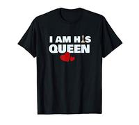 I am His Queen Shirt Chess Tshirt for Valentines Chess Gifts T-Shirt